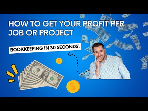 How To | Income and Expenses Per Job Or Project