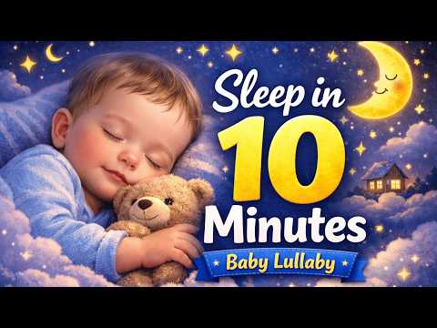 Kids Lullaby to Sleep 😴 | Calm Bedtime Music | Sleeps in 10 Minutes”