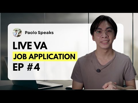Live VA Job Application Episode #4: Applying as a Social Media Manager