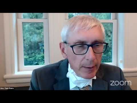 Zoom webinar with Gov. Tony Evers