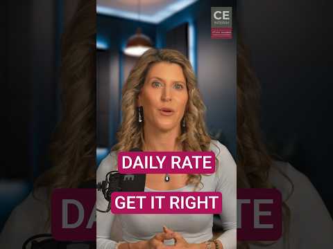 DAILY RATE - Get it RIGHT!