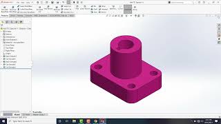 How to Start working on SolidWorks. How to apply Basic Features