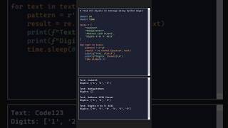 Find All Digits in String Using Python and Regex #pythonprogramming #regex