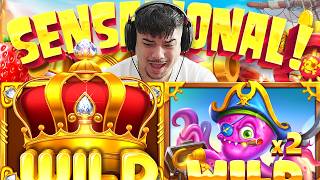 We GOT HUGE WILD WINS on Sky Bounty and Juicy Fruits?!