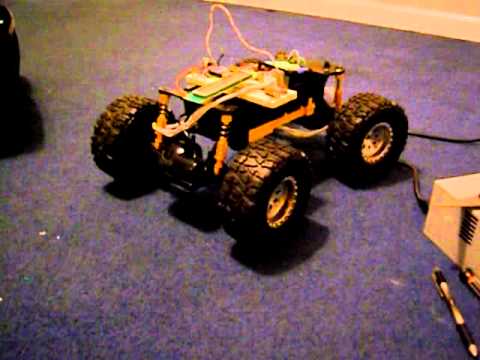 RC Crawler, fully wireless for the first time!
