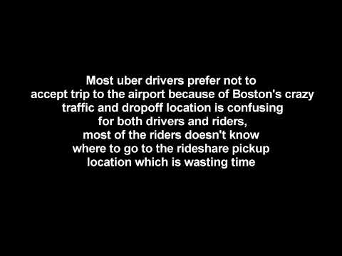 Uber Drivers in Boston Prefer Not To Accept trips to the Logan Airport_Why?