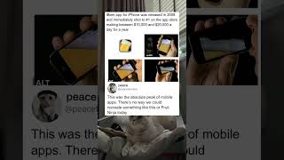 The absolute peak of mobile apps