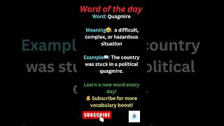 Word of the Day ✨ | Boost Your Vocabulary Daily 📚 | Learn English Fast 🚀