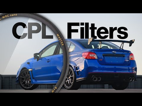 How To Use Circular Polarizer Filters to Control Light Reflections on Cars
