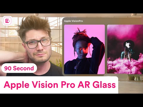 🍎 Vision Pro glass for AR in under 2 minutes! (Snackable Tutorial)
