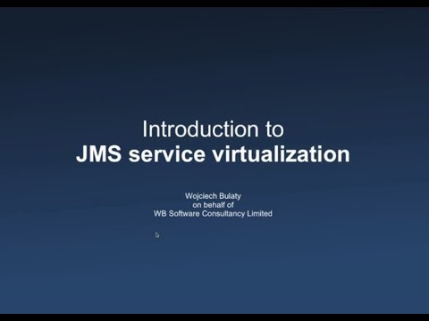Introduction to JMS service virtualization
