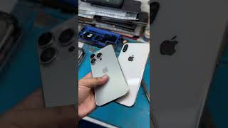 Iphone X convert 15 pro titanium #iphoneconvert #prayagraj #shortvideos #viral #youtubeshorts