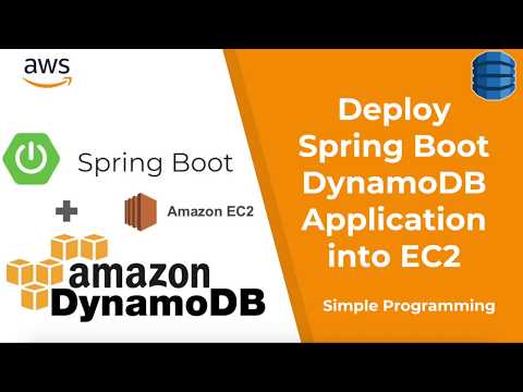 Amazon Web Services | Deploy Spring Boot with AWS DynamoDB into EC2 | Example | Simple Programming