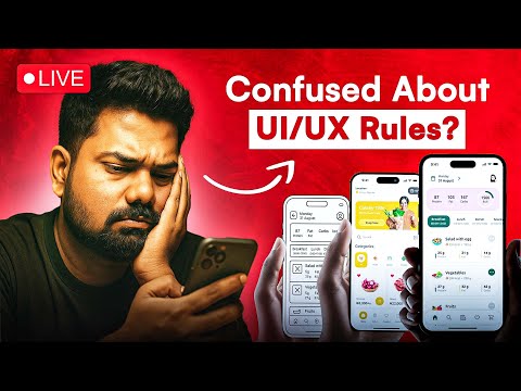 🔴LIVE: UI/UX Tips, Tricks & Real-Time Q&A | Improve Your Design Instantly!