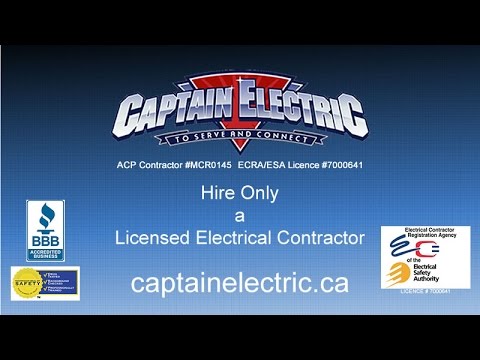 Hire Only a Licensed Electrical Contractor