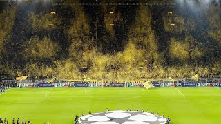 Borussia Dortmund Fans Amazing choreography show vs Barcelona UCL
