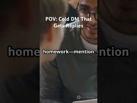 Cold DM That Gets Replies: Unlock Networking Success! ☕💼
