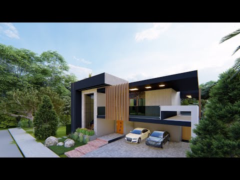 Realistic Visualization of a Duplex Villa with a Private Pool in Lumion 12 | Walkthrough animation