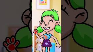 Mixing Colors with Mom 💛 Fun Creative Hacks! #learning #animation