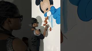 Mural painting ✨ #painting #muralwork #artwork #artist