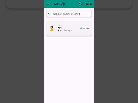 "Flutter Final Year Project - Chat App with Real-Time Messaging " | flutter app development