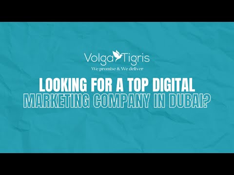 Volga Tigris - Digital Marketing Agency, Dubai, UAE