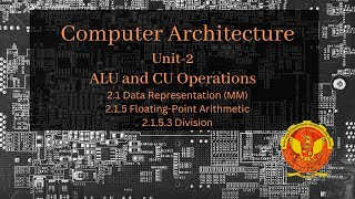 2.1.5.3 Division | UNIT 2 | IT402 | Computer Architecture | RGPV