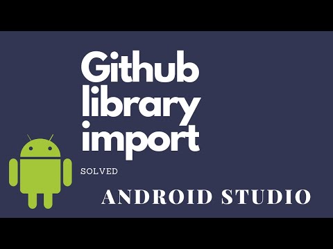 library dependency not working android studio | How to import Github library in Android