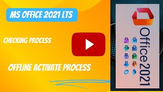 How to activation process offline   with geniune key || Ms office 2021 pro