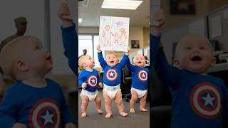 👶Babies' Sweet Mission! Strict General Finds a Masterpiece of Peace!