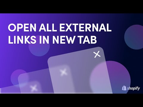 Shopify - Open Links to Other Websites in a New Tab