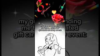 My Grandma sending me animated gift cards: