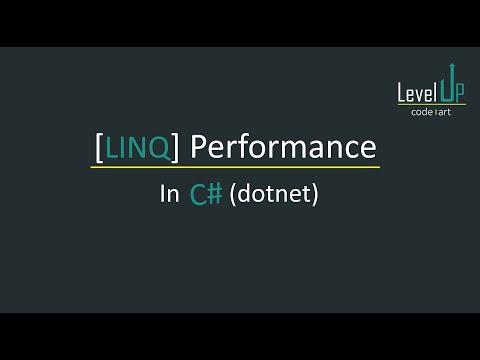 Performance bottlenecks in C# LINQ