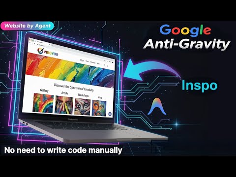 How to Create a Website Using Google Antigravity #GoogleAntigravity #AntigravityIDE  #aibucket #ai