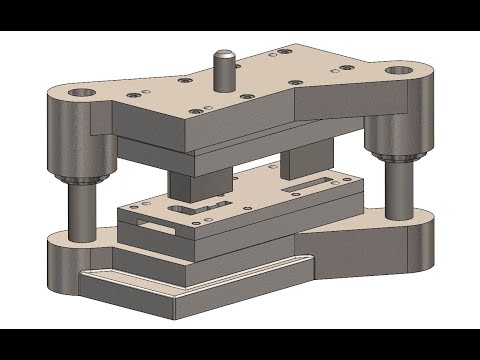Cutting and punching machine | Solidworks Parts & Assembly modeling