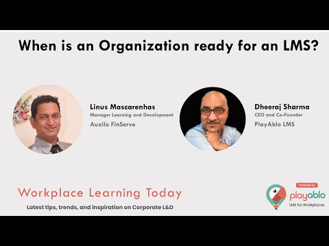 When should an organization adopt a Learning Management System (LMS)?