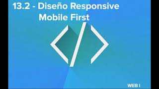 Web1 - Diseño Responsive - MobileFirst