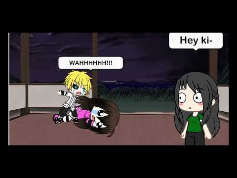 Hey sis! Why did gave me a little!? |GachaCutie|