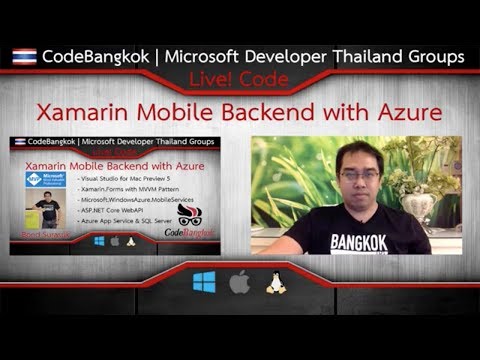 Live! Code 8: Xamarin Mobile Backend with Azure
