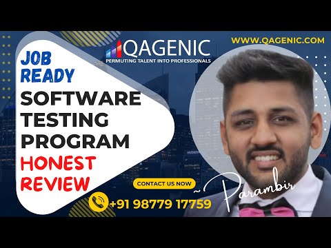 HONEST REVIEW -- QAGENIC Job-ready software testing certified course and training program.