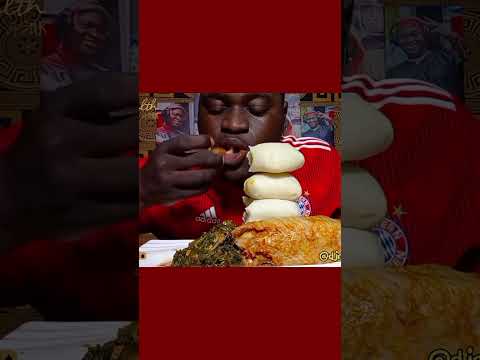 ASMR FUFU AND EGUSI,OKRO & VEGETABLE SOUP MUKBANG #ASMR #MUKBANG #EATINGSOUND #ASMRFOOD #ASMRMUKBANG