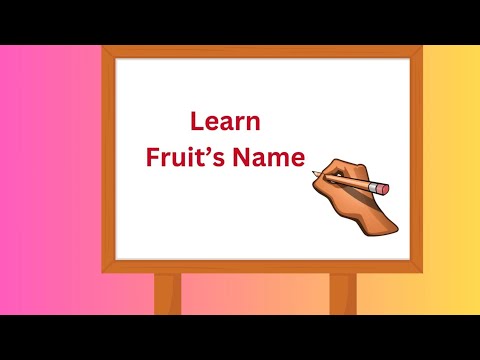 Fruits Name in English| Fruits Name Vocabulary for Kids| Learn Fruits Name #fruitsname #vocabulary