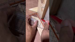 How to measure the position of wooden corner #diy #woodworking #working #tips #ideas #carpentry #art