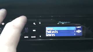 Pioneer DEH-80PRS (iPod Functionality)