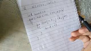 InterviewBit | NESTED_CMPL3 | Time Complexity