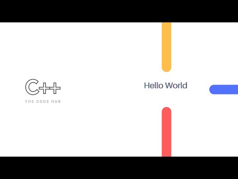 C++  -HELLO WORLD