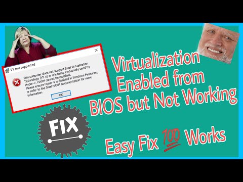 How to Fix "Enable Virtualization" If you have already turned it On in BIOS | Easy Fix | Fix 2