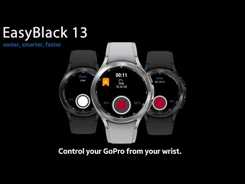 EasyBlack13 for GoPro Hero Black 13 - Wear OS #gopro #hero13 #hero13black