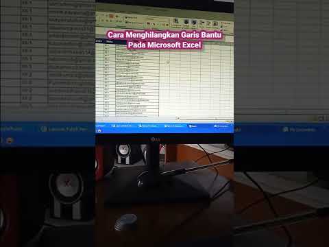 Cara Menghilangkan Garis Bantu Pada Microsoft Excel | Tips&Trik Excel