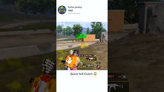 wait for @pythongaming.758 1v3 Clutch 😱 #bgmi #shorts #ytshorts #pubg #viralvideo #Pythongaming.758